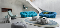Unique Bubble Puffy Bobois Sofa Trendy Art Ludique Couleur Lounge Multi-Sièges Canapé pour Intérieurs Modernes
