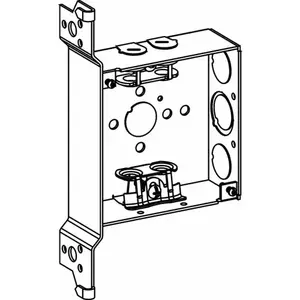 4x4 square electrical junction conduit switch outlet pre-galvanized metal box junction box hot-dip galvanized