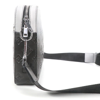 Bolso Bandolera de Cuero para Hombre, Estilo Cuadrado, de Piel Sintética, con Cierre de Cremallera y Protección RFID, Diseño Moderno