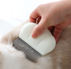 Pettine ad ago elastico a forma di gusci di <span class=keywords><strong>cane</strong></span> e gatto per rimuovere peli galleggianti e cadenti e nodi aperti - Product Image 5