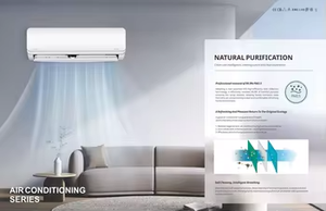 เครื่องปรับอากาศมินิสปลิตแบบเงียบพิเศษ พร้อม Wifi รองรับ 19 SEER2 12000 บีทียู ฮีทปั๊ม สำหรับห้องนอนและห้องนั่งเล่น - Product Image 4