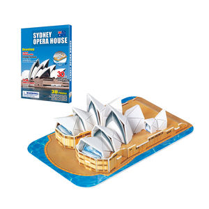 Modelo de Edificio Mundialmente Famoso, Rompecabezas 3D, Nuevo Castillo de Piedra del Cisne con 31 Piezas - Product Image 5