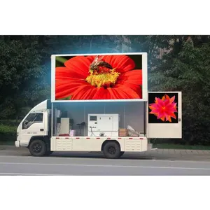 P6 di động ngoài trời xe tải Màn hình LED hiển thị kỹ thuật số di chuyển quảng cáo biển quảng cáo