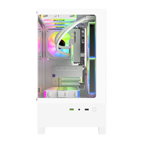 AntarcChill New Design White Gaming Pc Case Micro ATX Gamer Cabinet PC Computer Case Towers for Desktop USB3.0