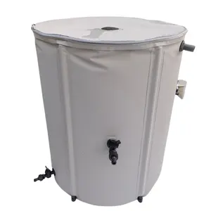 1000l Opvouwbare 500D Pvc Materiaal Tuin Regenwater Collector Regenwater Retentie Tanks Opvouwbare Folding Water Tank