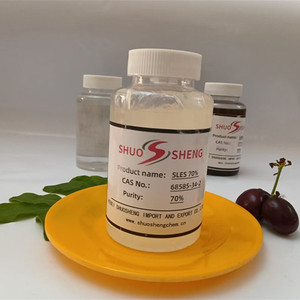 Sulfate de lauryl éther de sodium SLES 70% CAS : 68891-38-3 - Product Image 6