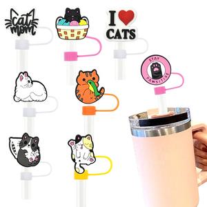 10MM 8MM Venta caliente cubiertas de polvo de goma Toppers de paja mexicana <span class=keywords><strong>El</strong></span> <span class=keywords><strong>Chavo</strong></span> <span class=keywords><strong>Del</strong></span> Ocho Anime Toppers de paja a prueba de polvo apto para beber - Product Image 6