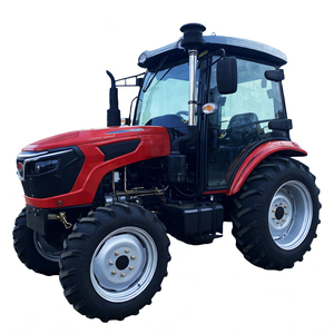 Tracteur agricole 60 CV 4x4 à quatre roues motrices, transmission par engrenages, nouveau moteur diesel 4x4 pour la ferme - Product Image 6