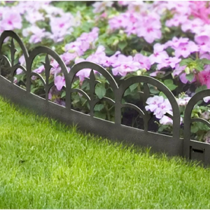 Borde Metálico para Jardín, Paquete de 3, Borde de <span class=keywords><strong>Acero</strong></span> para Jardín, 36 Pulgadas de Largo x 8 Pulgadas de Alto, Tiras de Borde Flexibles - Product Image 2