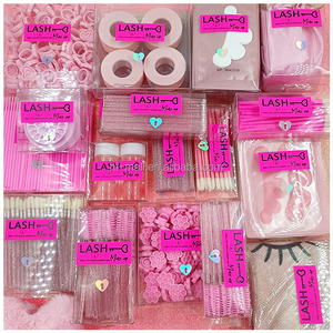 Kit d'extension de cils bricolage pratique personnalisé Kit de démarrage pour cils Outils pour cils Kit d'extension de cils de marque privée - Product Image 4