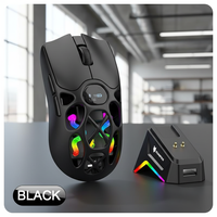 Souris de jeu PC H16 RGB, connexion tri-mode 2,4 GHz/12000 dpi, souris de jeu sans fil et filaire