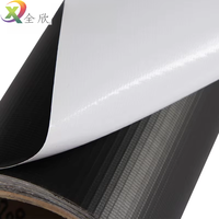 Bannière en papier flexible laminée à chaud, semi-transparente, brillante, résistante à l'eau et aux UV, haute résistance, impression frontale