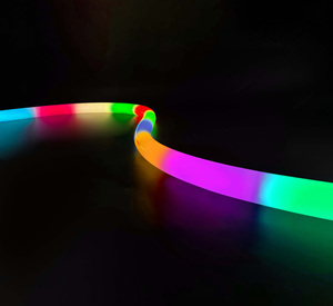 BERIXDEEP RGB IC 360 °   Bande <span class=keywords><strong>LED</strong></span> néon adressable étanche 24V, flexible et pliable, pour extérieur, modèle Round 25 <span class=keywords><strong>Neon</strong></span> - Product Image 2