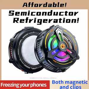 X120A magnetico a semiconduttore telefono cellulare Freeze radiatore luce ad anello per <span class=keywords><strong>Gaming</strong></span> Live Streaming LCD accessori per telefoni da <span class=keywords><strong>Gaming</strong></span> - Product Image 5