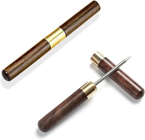 Vente chaude Marron Couleur Naturelle Manche En Bois En Acier Inoxydable Pic À Glace Bar Accessoires pour Cuisine ou Scapa Scots Bard - Product Image 5