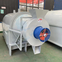 Déshydrateur de grains de maïs, baril de sel, riz, biomasse, bois rotatif, Grain de maïs, mortier, déshydrateur, Machine sèche-four