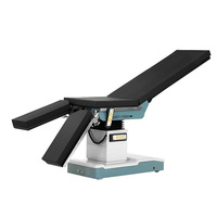 Table d'opération chirurgicale électrique MT MEDICAL avec arceau en C et planche orthopédique intégrale en fibre de carbone pour l'imagerie médicale