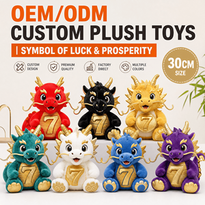 Produsen Mainan Boneka <span class=keywords><strong>Naga</strong></span> Keberuntungan 7 Kasino 2027 Berkualitas Tinggi, Desain Kustom, Grosir, OEM, ODM, Merchandising Merek - Product Image 2