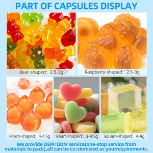 Gommes pour la croissance des <span class=keywords><strong>cheveux</strong></span> OEM/ODM sous marque privée avec biotine, <span class=keywords><strong>complément</strong></span> vitaminique - Product Image 6
