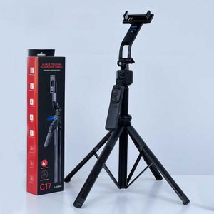 C17 Asta Selfie Intelligente con Funzione Follow-me, Stabilizzatore Anti-vibrazione, Supporto a Quattro Gambe per Streaming Live, Tracciamento del Viso - Product Image 1