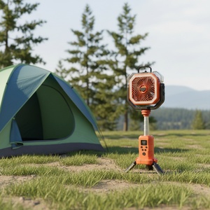 Ventilador de Aire Refrigerante con Control Remoto de 4 Velocidades, Portátil, 20000mAh, Ventilador de Mesa para Camping, Banco de Energía, Recargable, Ventilador de Camping para Exteriores - Product Image 6