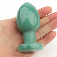Fengshui bâton de massage gemme naturelle divers matériaux gemme godemichet anal bâton de massage en cristal poli