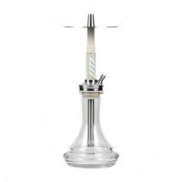 Chicha Moderne Écologique en Acier Inoxydable, Technique Miroir Allemande, Vente en Gros Usine, Coffret Cadeau