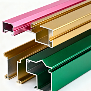 Thanh Nhôm Hình Chữ I Hình Vuông Góc Tường Nhôm T5 T6 6061 Nhà Máy Thanh Nhôm Ép Đùn Tùy Chỉnh Vân Gỗ - Product Image 3