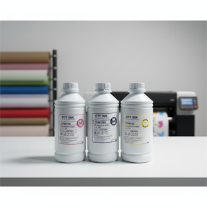 Inchiostri DTF universali CMYK morbidi fluorescenti INKBANK in vendita diretta dalla fabbrica per I3200/4720 con certificato OEKO-TEX - Product Image 1