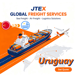 Servicio Profesional de Transporte Marítimo LCL de China a Uruguay, Solución Logística de Consolidación Completa - Product Image 1