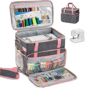 Échantillon gratuit Aiguilles à tricoter multifonction durables Sac de machine à coudre portable Étui de machine à coudre Convient à la plupart des machines Brother standard - Product Image 2