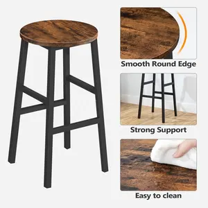 Modern Luxury Counter Height Bar Stool New Contemporary Design Home Bar Furniture For Dining Hotel Use