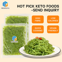 Moxiaoyu Hight Quality Low Calorie Shirataki Spaghetti Instant Food Konjac Spinach Noodles