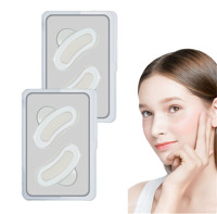 Patch pour les yeux à micro-aiguilles avec acide hyaluronique et peptides, logo personnalisé, soin anti-âge pour le contour des yeux, fabricant OEM