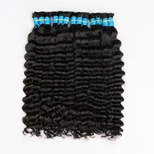 Indian Hair Double Weft Bundles Kinky Straight Vietnamese Water Wave Vietnam Human 1 Donor Unprocessed Raw Hair Extensions