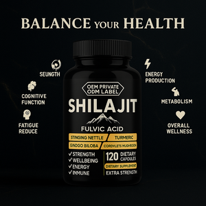 純粋なヒマラヤオーガニックシラジエットカプセルアシュワパンダ人参とフルボ酸シラジットカプセル - Product Image 5