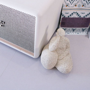 รูปปั้นศิลปะแกะสลักแบบแอบสแตรกต์รูปผู้หญิงอ้วนโยคะรูปปั้นผู้หญิงอ้วนเครื่องประดับผู้หญิงสำหรับตกแต่งสำนักงานตกแต่งโต๊ะ - Product Image 5