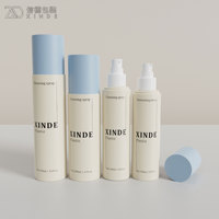 Bouteille de lotion en plastique PET personnalisée XINDE, flacon de lotion cosmétique, flacon pulvérisateur à fine brume pour l'emballage des soins de la peau, 100 ml, 120 ml