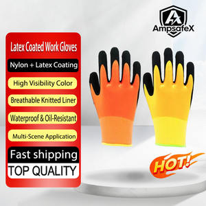 Guantes de Invierno Resistentes, Personalizables, al por Mayor, Directo de Fábrica, con Doble Forro de Poliéster, Recubrimiento de Látex para Mayor Seguridad, Resistentes al Viento y Cálidos - Product Image 1