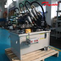 Station hydraulique verticale antidéflagrante de type tubulaire avec refroidisseur d'eau pour une exploitation continue sur de longues périodes en ligne de production