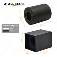 Support de montage en surface pour spot cylindrique GU10, cadre de spot orientable, boîtier de fixation pour downlight
