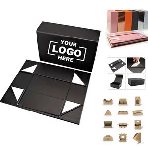 Caja de Regalo Magnética Personalizada con Tapa Abatible, Plegable, Colorida y con Embalaje Adicional - Product Image 1