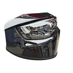 Convient au pare-chocs avant de la Mercedes-Benz E63 <span class=keywords><strong>AMG</strong></span> <span class=keywords><strong>2022</strong></span>, avec une calandre de radiateur, un réservoir d'eau et des phares - Product Image 5