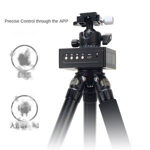 Kampho xoay điện PTZ 360 toàn cảnh Pan nghiêng cơ giới máy ảnh <span class=keywords><strong>Gimbal</strong></span> cho máy ảnh SLR livestream <span class=keywords><strong>GoPro</strong></span> điện thoại di động - Product Image 6