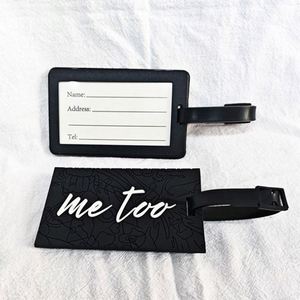 Promotional Gifts Waterproof Custom Cute Travel Soft Pvc Rubber Luggage <b>Tag</b> - Product Image 1