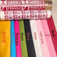 Kemasan Bungkus Kertas Ramah Lingkungan Sarang Lebah, Dapat Disesuaikan, Untuk Toko Bunga, Gulungan Kraft Grosir, Pelindung Keramik & Kaca