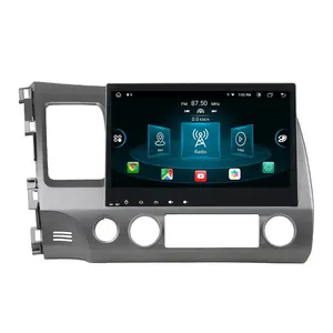 本田思域2006-2011 CarPlay全球定位系统导航4g 360摄像头安卓13车载收音机