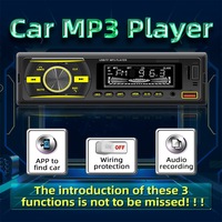 Radio Estéreo para Coche 1 Din en Oferta con Pantalla LCD 920 520, Reproductor MP3 con Bluetooth