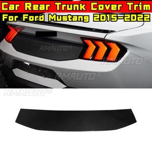 Aileron de décoration de coffre arrière en fibre de carbone véritable pour Ford Mustang 2024, pièce de modification, garniture de coffre arrière, accessoires automobiles - Product Image 2