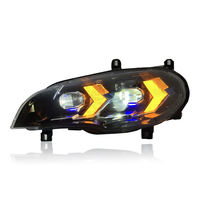 Feux de route extérieurs pour voiture, ensemble de phares, feux de jour, feux de brouillard LED, phare LED pour BMW X5 E70
